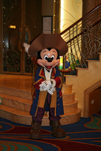 Pirates in the Caribbean Night